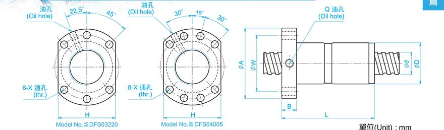 TBI DFS03206-4.8 tbi品牌丝杆